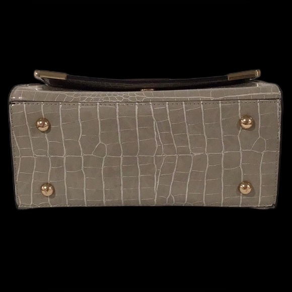 Dune London Faux Leather Animal Embossed Handbag, Shoulder Bag, Crossbody, Tan - Picture 10 of 12